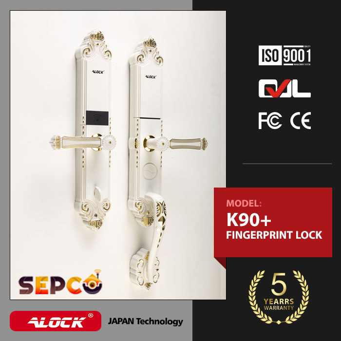 قفل دیجیتال ALOCK مدل +K90 مشکی قفل دیجیتال ALOCK مدل +K90 مشکی