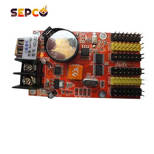 برد کنترل تابلو روان مدل U62 برد کنترل تابلو روان مدل U62
