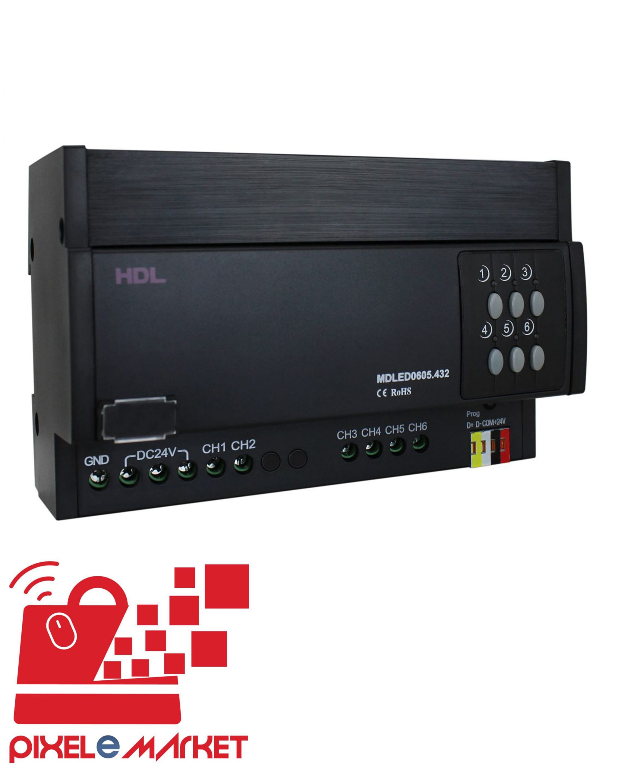 ۳۵-۱-min دیمر ۶ کانال ۵ آمپر LED