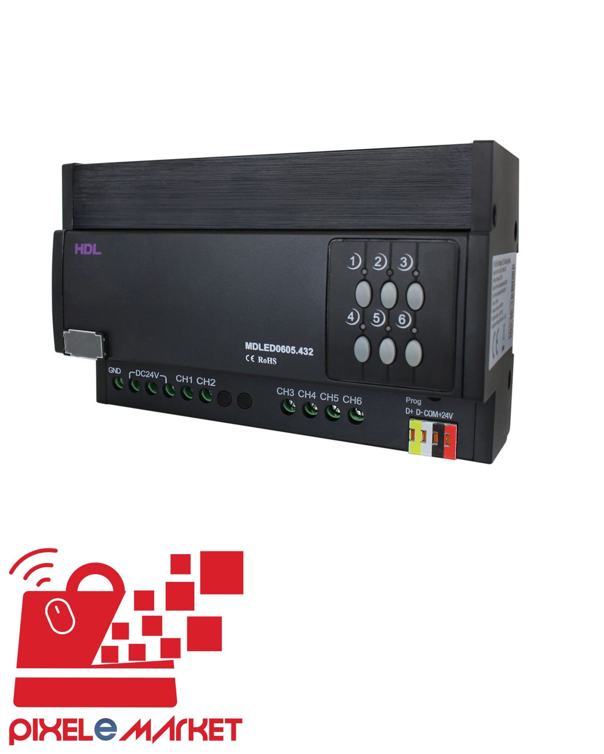 ۳۵-۲-min دیمر ۶ کانال ۵ آمپر LED