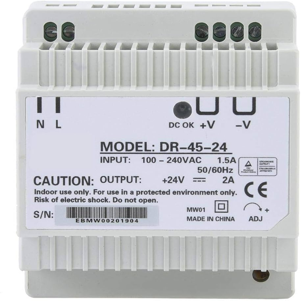 منبع تغذیه مینول سری DR-45-24 منبع تغذیه مینول سری DR-45-24