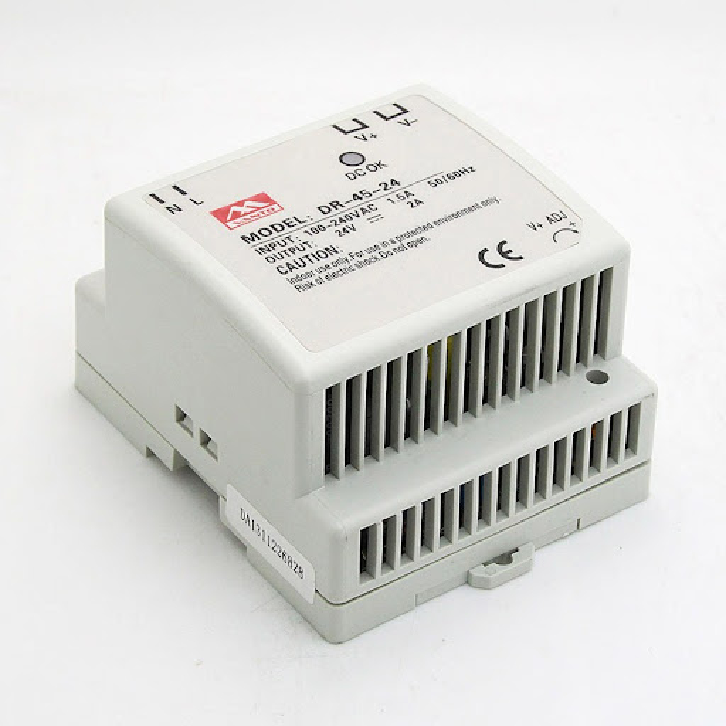 منبع تغذیه مینول سری DR-45-24 منبع تغذیه مینول سری DR-45-24