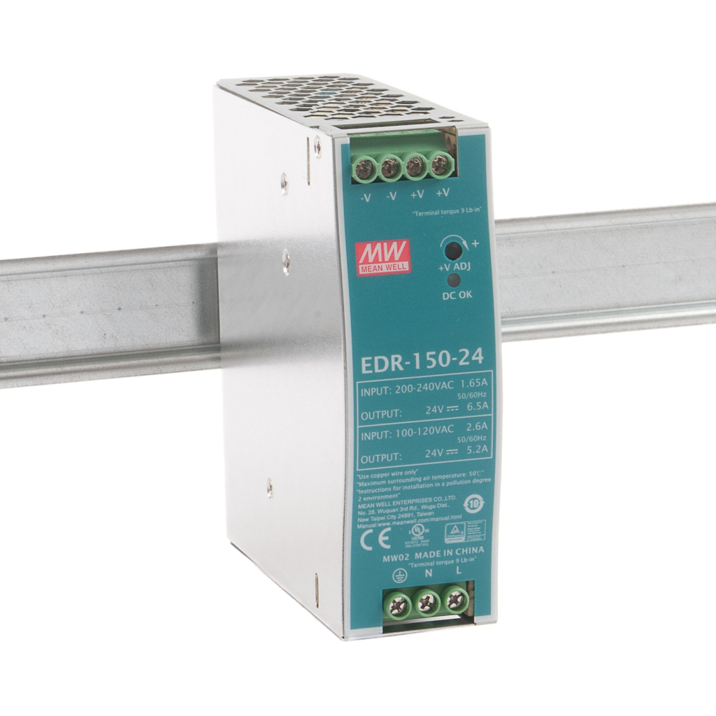 منبع تغذیه مینول سری EDR-150-24 منبع تغذیه مینول سری EDR-150-24