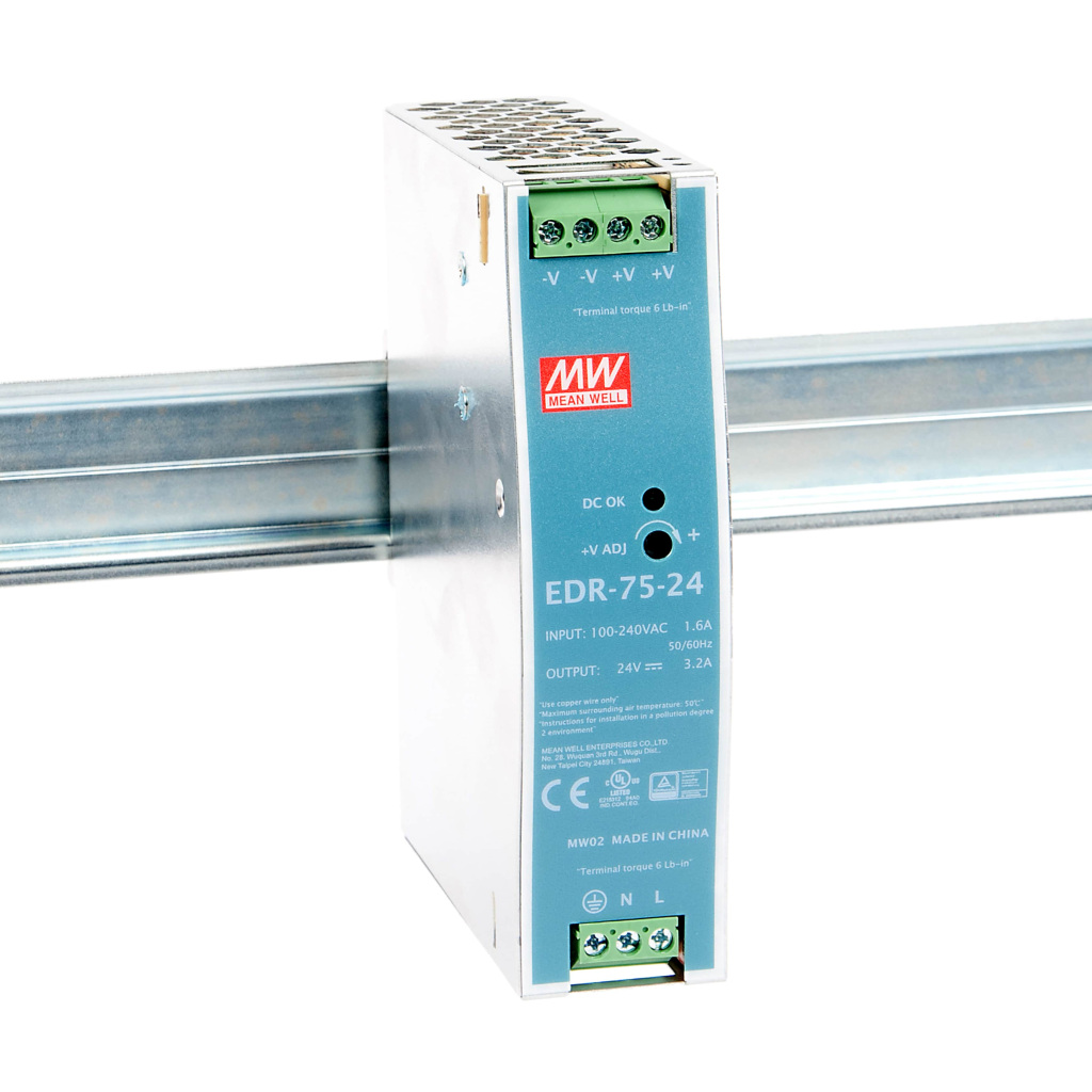 منبع تغذیه مینول سری EDR-75-24 منبع تغذیه مینول سری EDR-75-24