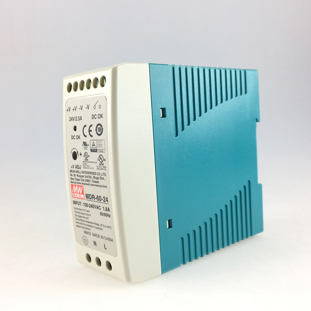 منبع تغذیه مینول سری MDR-60-24 منبع تغذیه مینول سری MDR-60-24