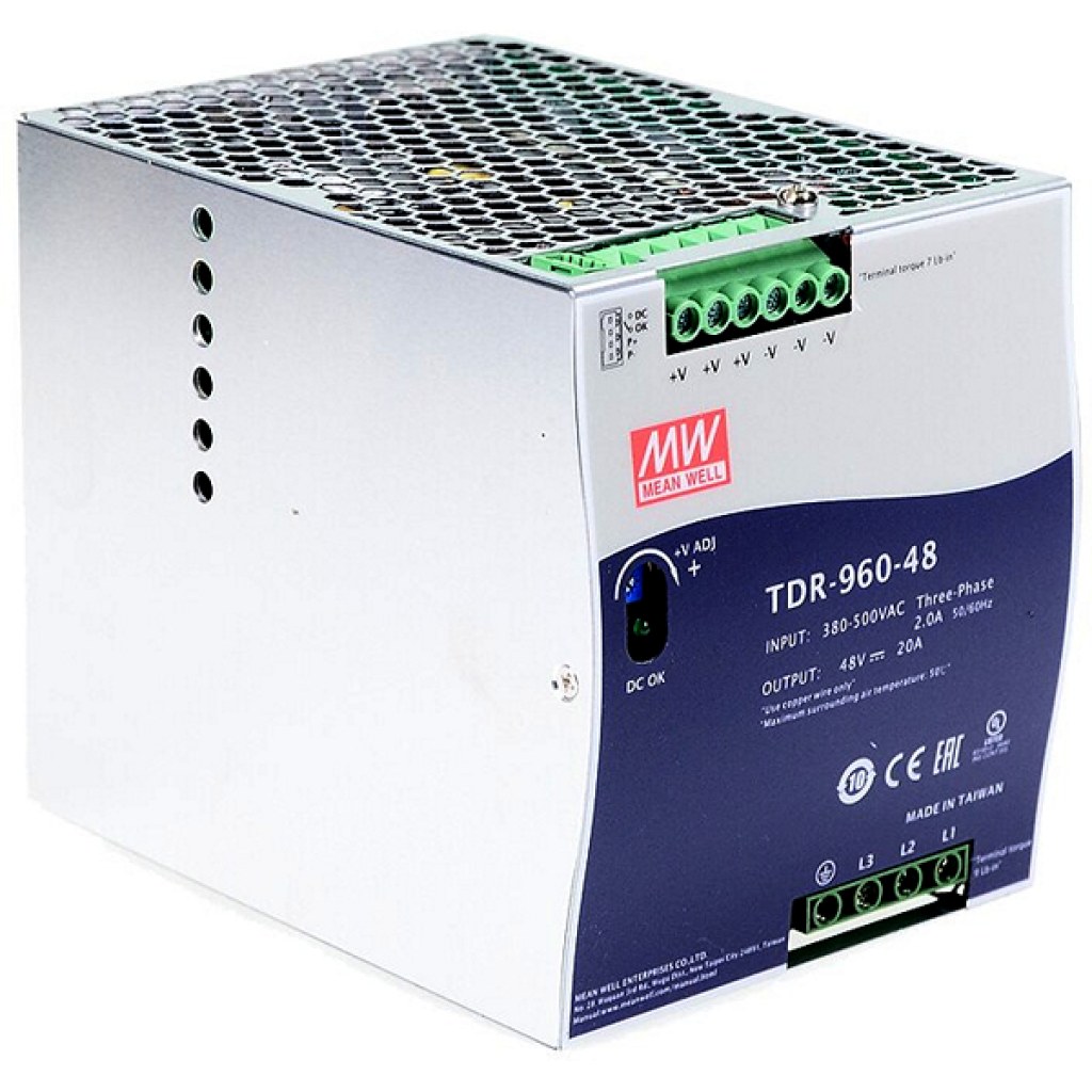 منبع تغذیه مینول سری TDR-960-48 منبع تغذیه مینول سری TDR-960-48