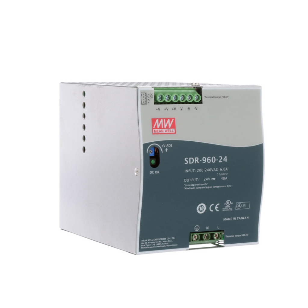 منبع تغذیه مینول سری SDR-960-24 منبع تغذیه مینول سری SDR-960-24
