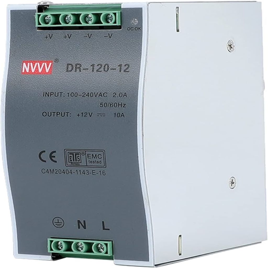 منبع تغذیه مینول سری DR-120-12 منبع تغذیه مینول سری DR-120-12