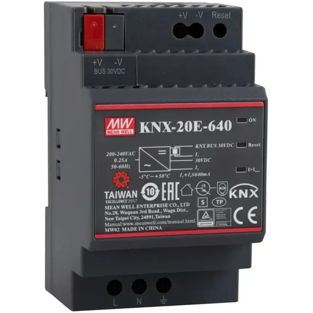منبع تغذیه مینول سری KNX-20E-640 منبع تغذیه مینول سری KNX-20E-640