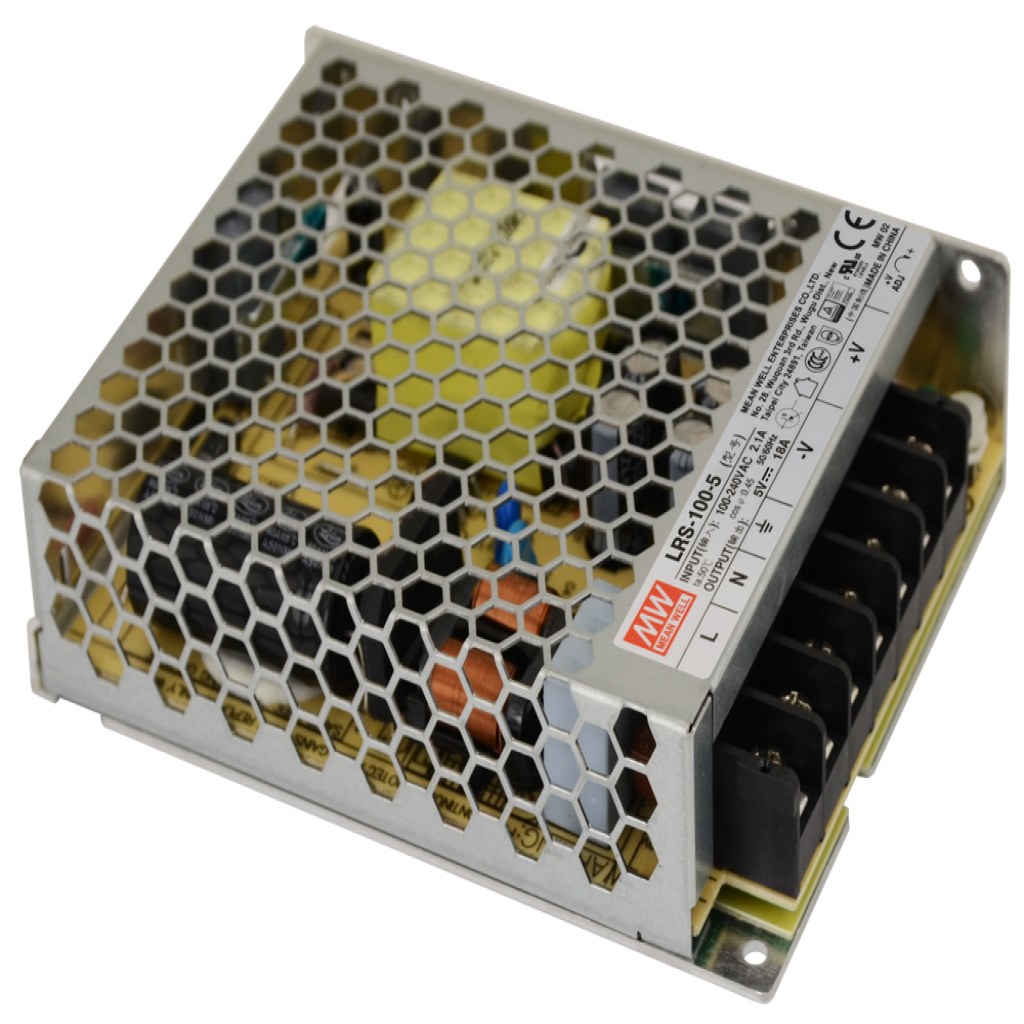 منبع تغذیه مینول سری LRS-100-5 منبع تغذیه مینول سری LRS-100-5