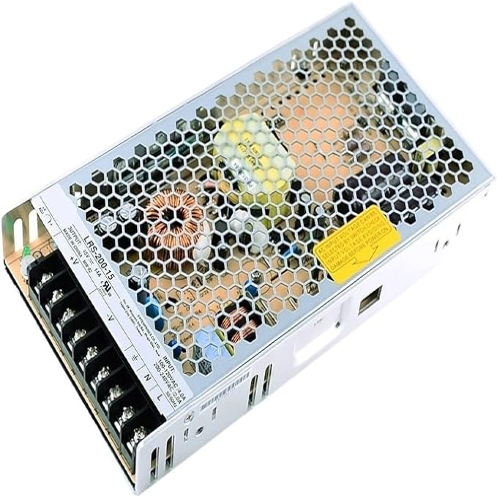منبع تغذیه مینول سری LRS-200-15 منبع تغذیه مینول سری LRS-200-15