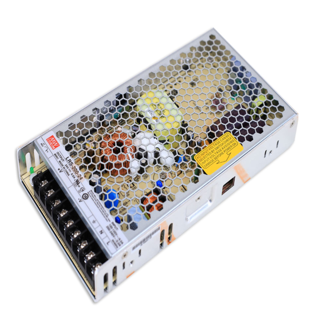 منبع تغذیه مینول سری LRS-200-24 منبع تغذیه مینول سری LRS-200-24