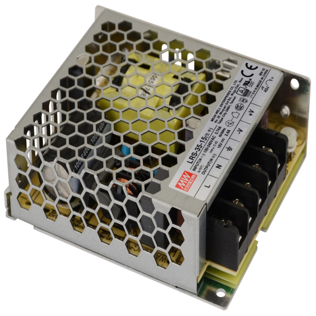 منبع تغذیه مینول سری LRS-35-15 منبع تغذیه مینول سری LRS-35-15
