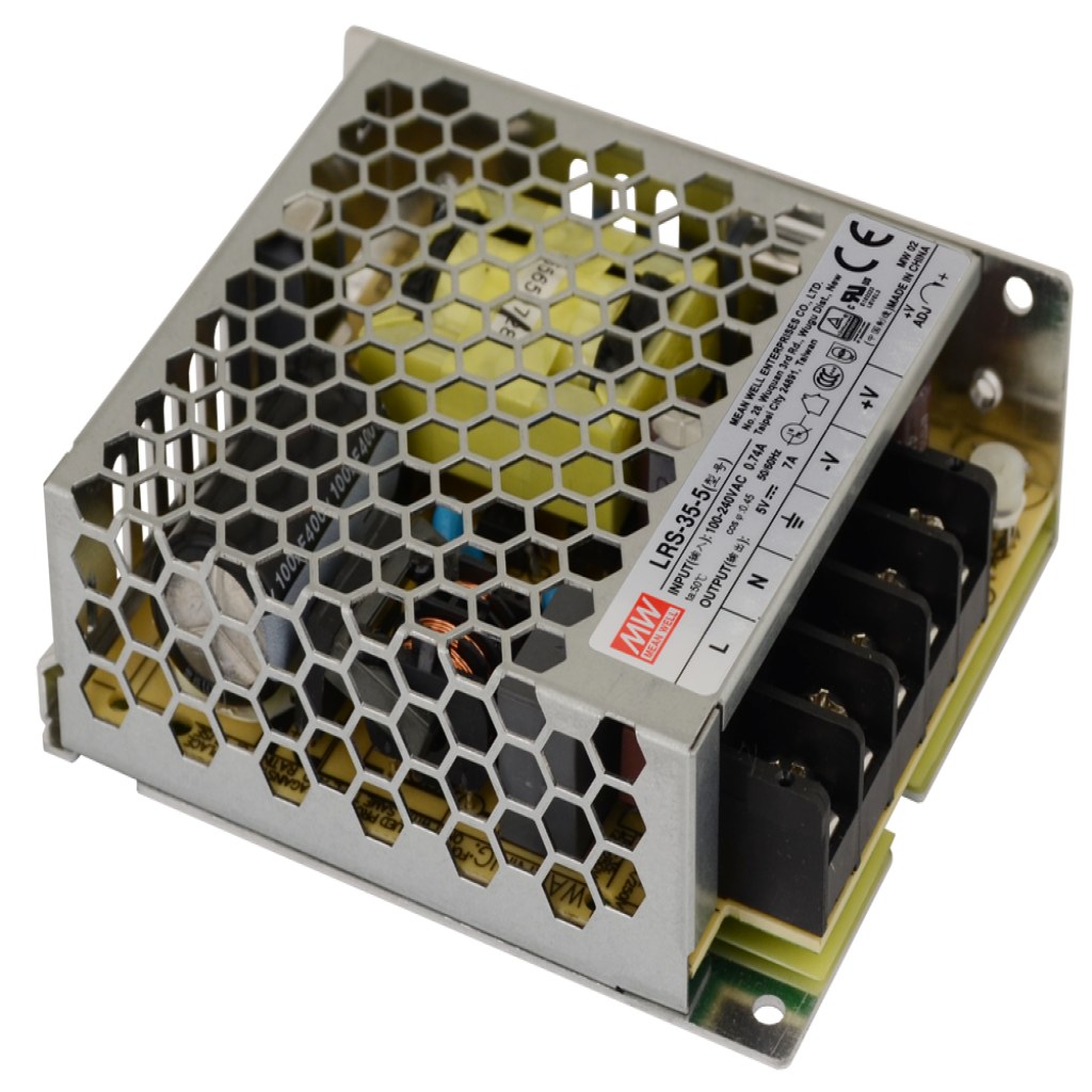 منبع تغذیه مینول سری LRS-35-5 منبع تغذیه مینول سری LRS-35-5