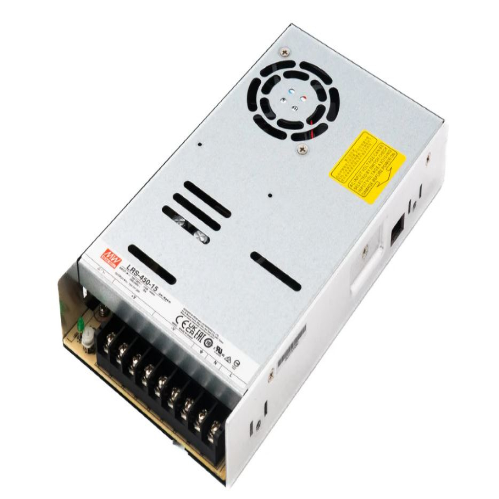 منبع تغذیه مینول سری LRS-450-15 منبع تغذیه مینول سری LRS-450-15