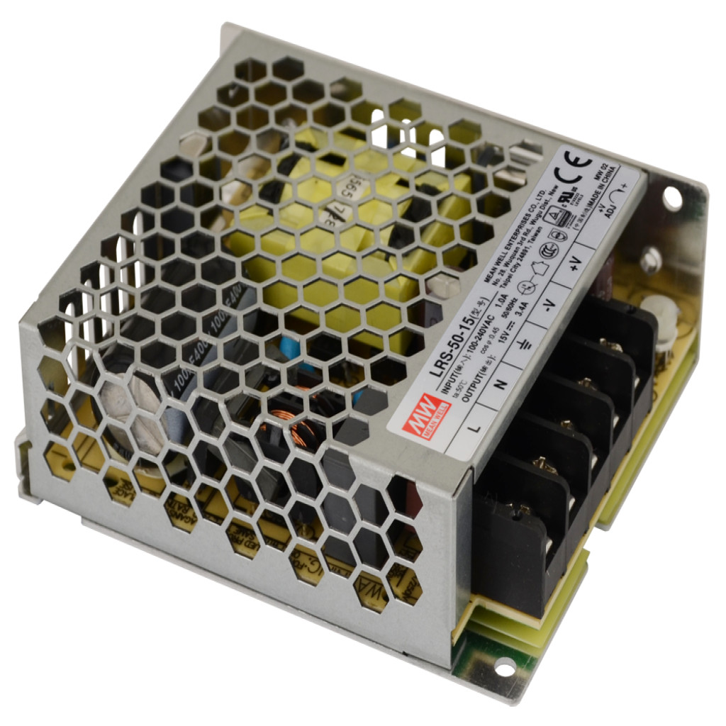منبع تغذیه مینول سری LRS-50-15 منبع تغذیه مینول سری LRS-50-15