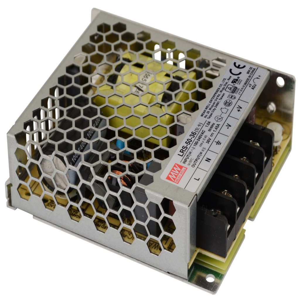 منبع تغذیه مینول سری LRS-50-36 منبع تغذیه مینول سری LRS-50-36