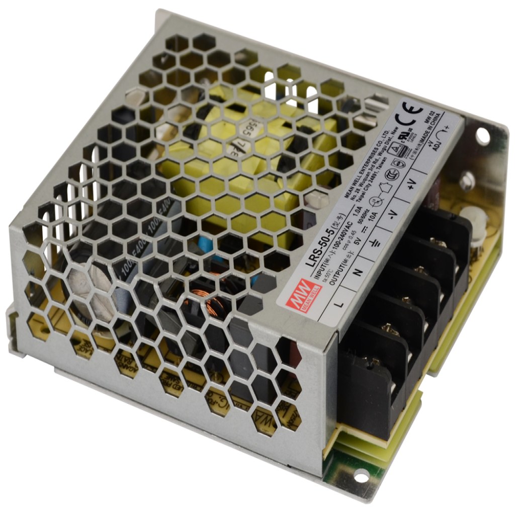 منبع تغذیه مینول سری LRS-50-5 منبع تغذیه مینول سری LRS-50-5
