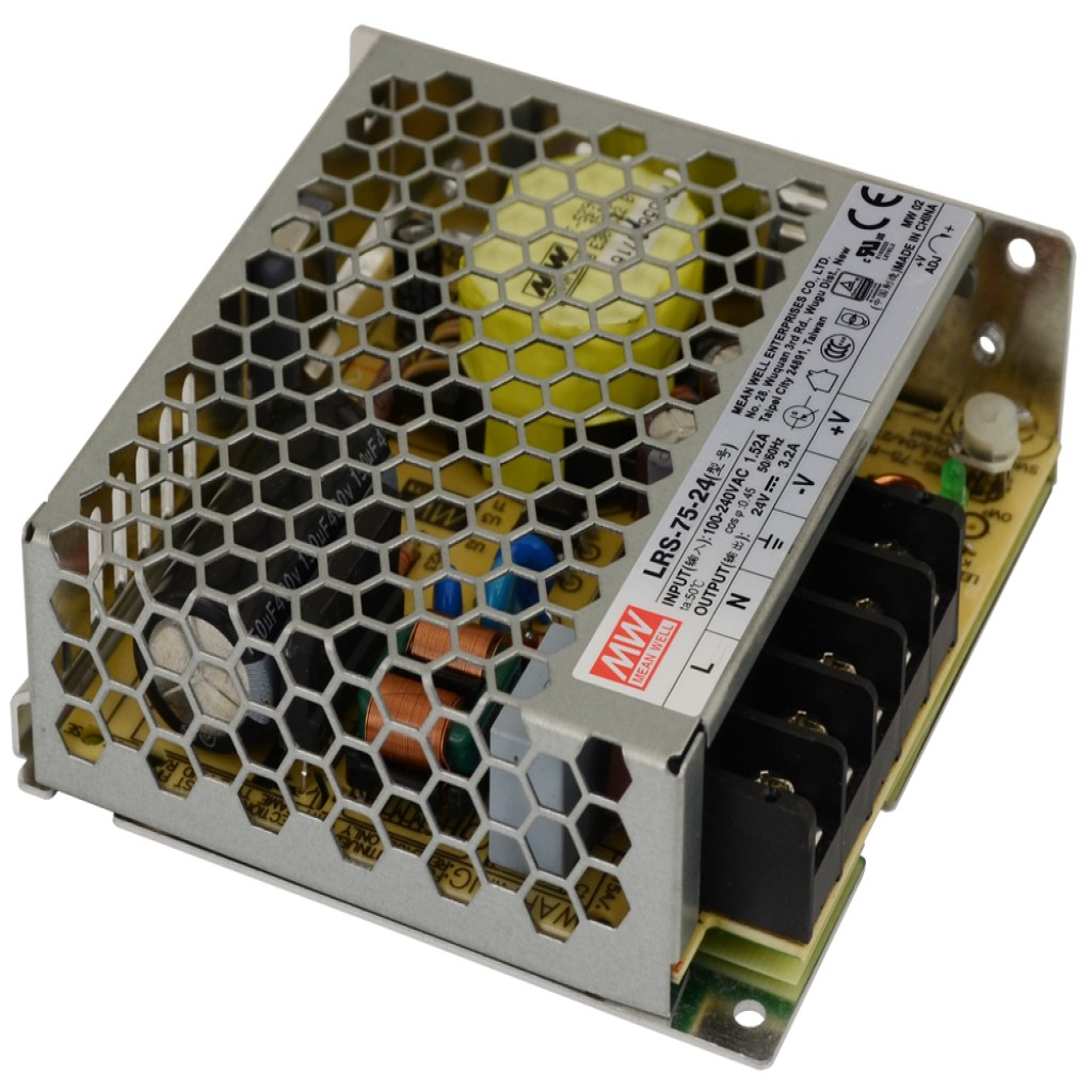 منبع تغذیه مینول سری LRS-75-24 منبع تغذیه مینول سری LRS-75-24