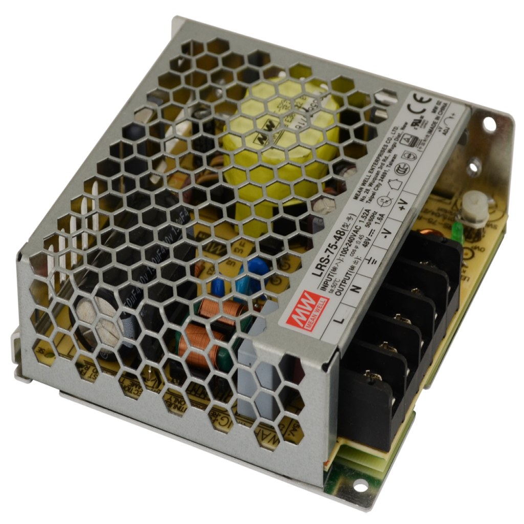 منبع تغذیه مینول سری LRS-75-48 منبع تغذیه مینول سری LRS-75-48