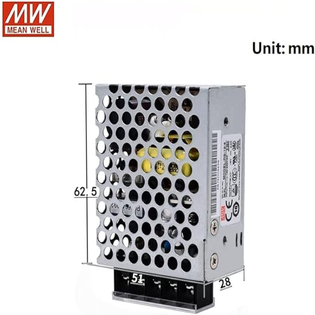 منبع تغذیه مینول سری RS-15-5 منبع تغذیه مینول سری RS-15-5