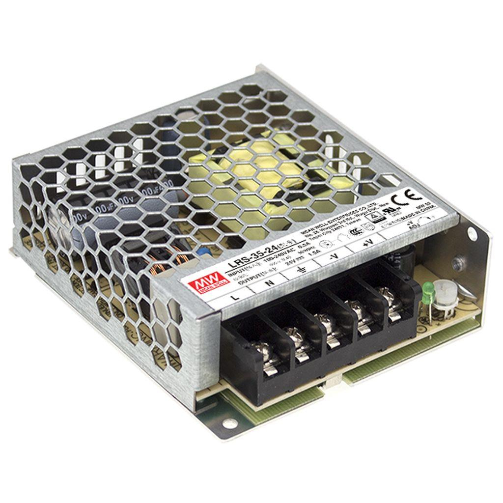 منبع تغذیه مینول سری RS-35-12 منبع تغذیه مینول سری RS-35-12