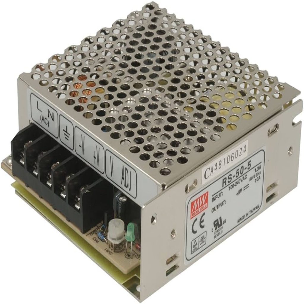 منبع تغذیه مینول سری RS-50-5 منبع تغذیه مینول سری RS-50-5