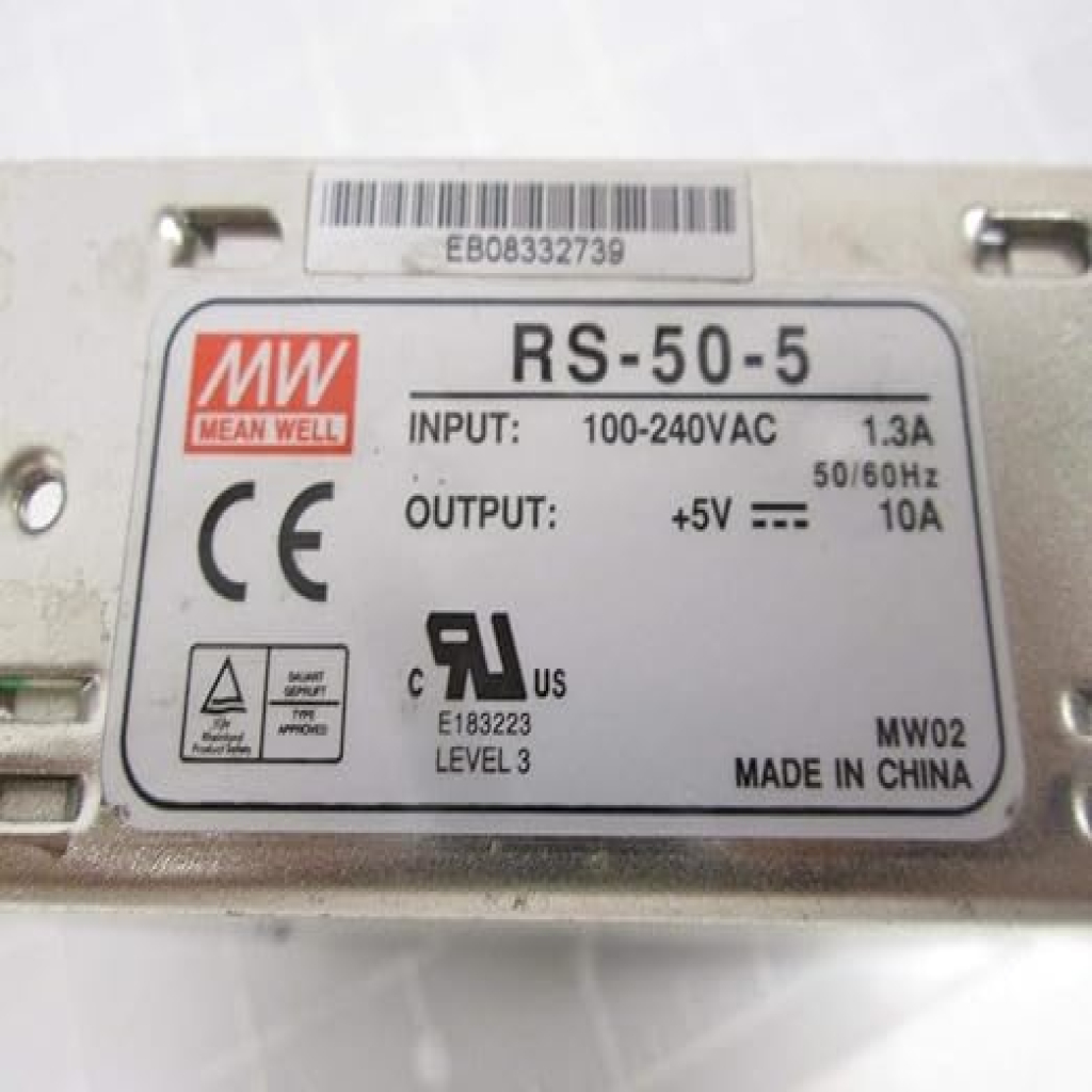 منبع تغذیه مینول سری RS-50-5 منبع تغذیه مینول سری RS-50-5
