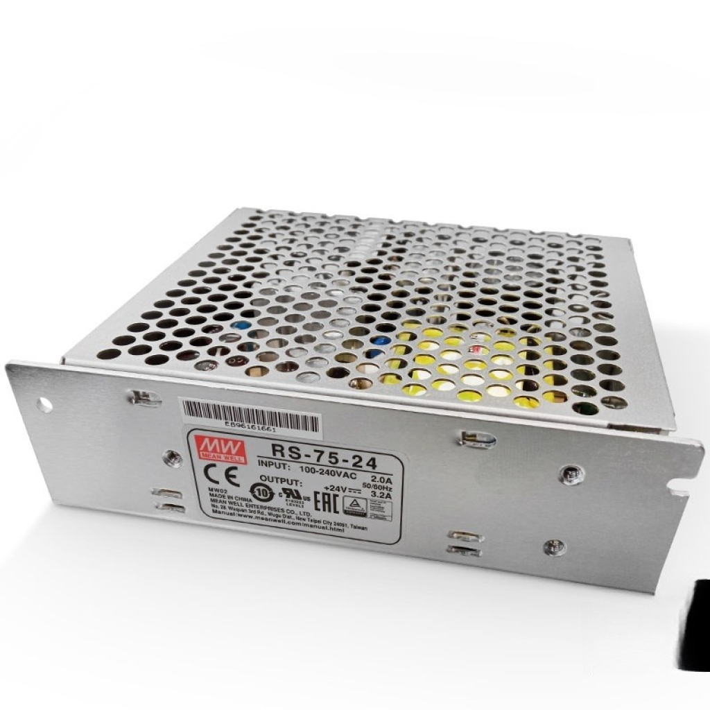 منبع تغذیه مینول سری RS-75-24 منبع تغذیه مینول سری RS-75-24