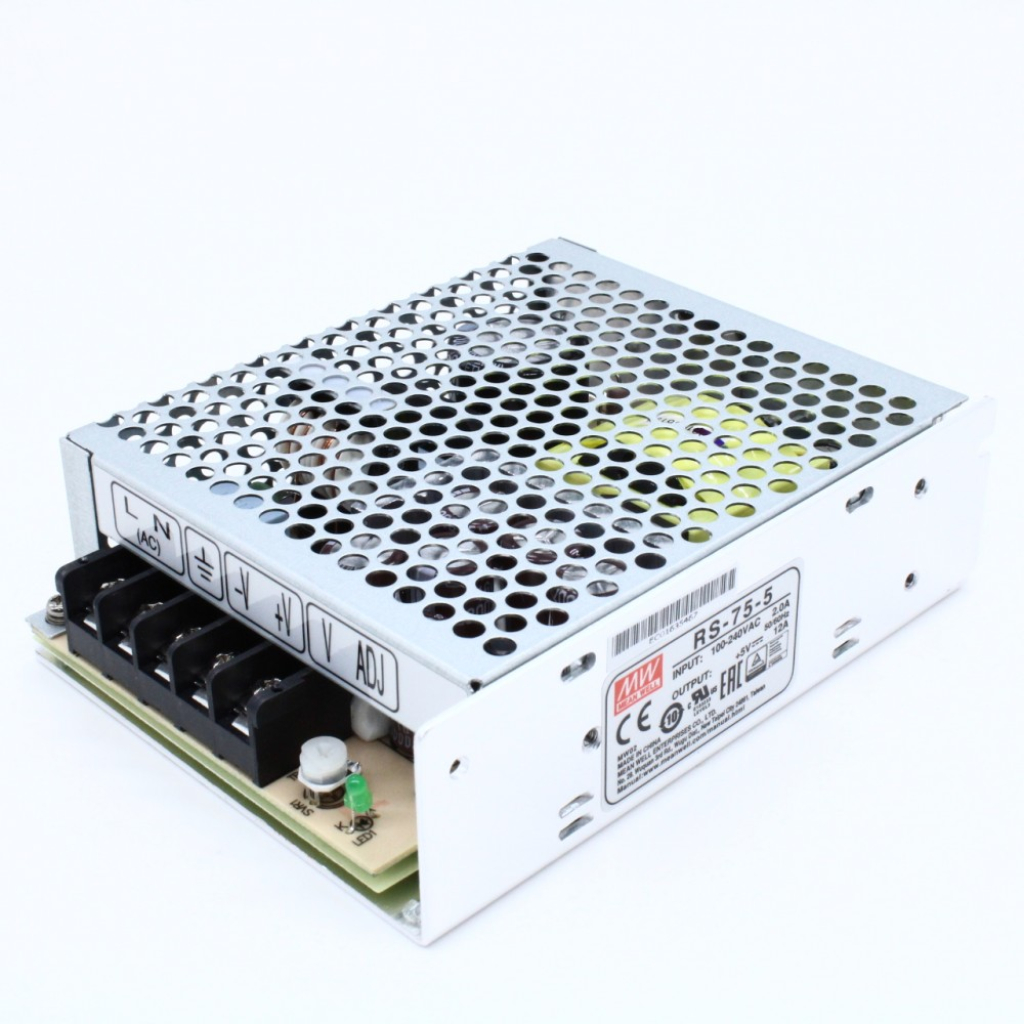 منبع تغذیه مینول سری RS-75-5 منبع تغذیه مینول سری RS-75-5
