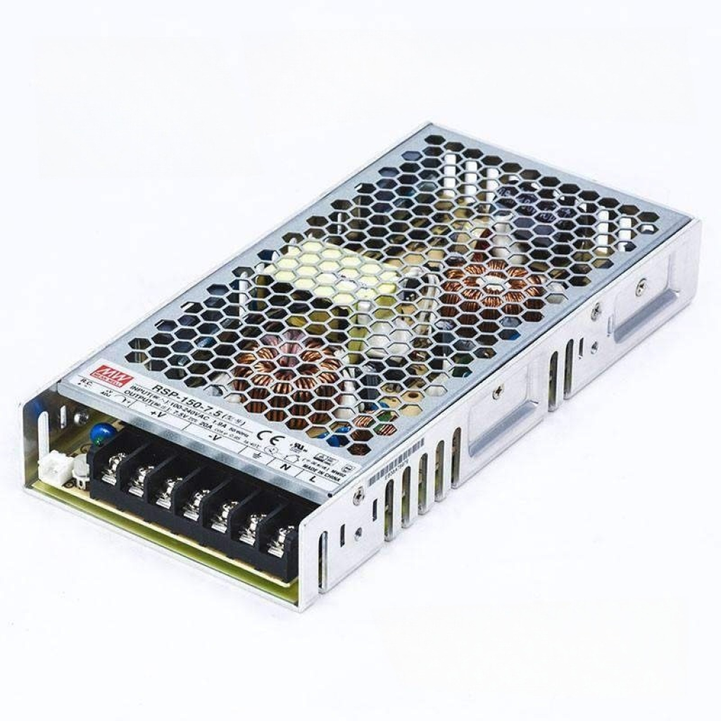 منبع تغذیه مینول سری RSP-150-7.5 منبع تغذیه مینول سری RSP-150-7.5