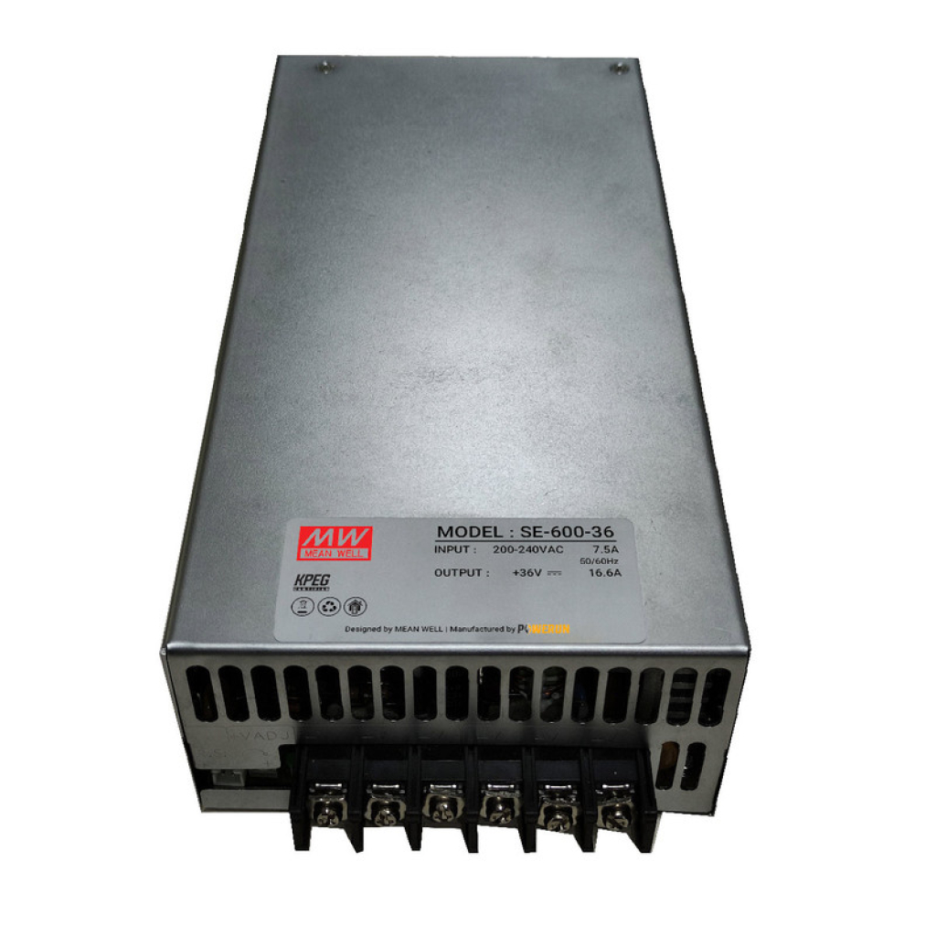 منبع تغذیه مینول سری SE-600-36 منبع تغذیه مینول سری SE-600-36